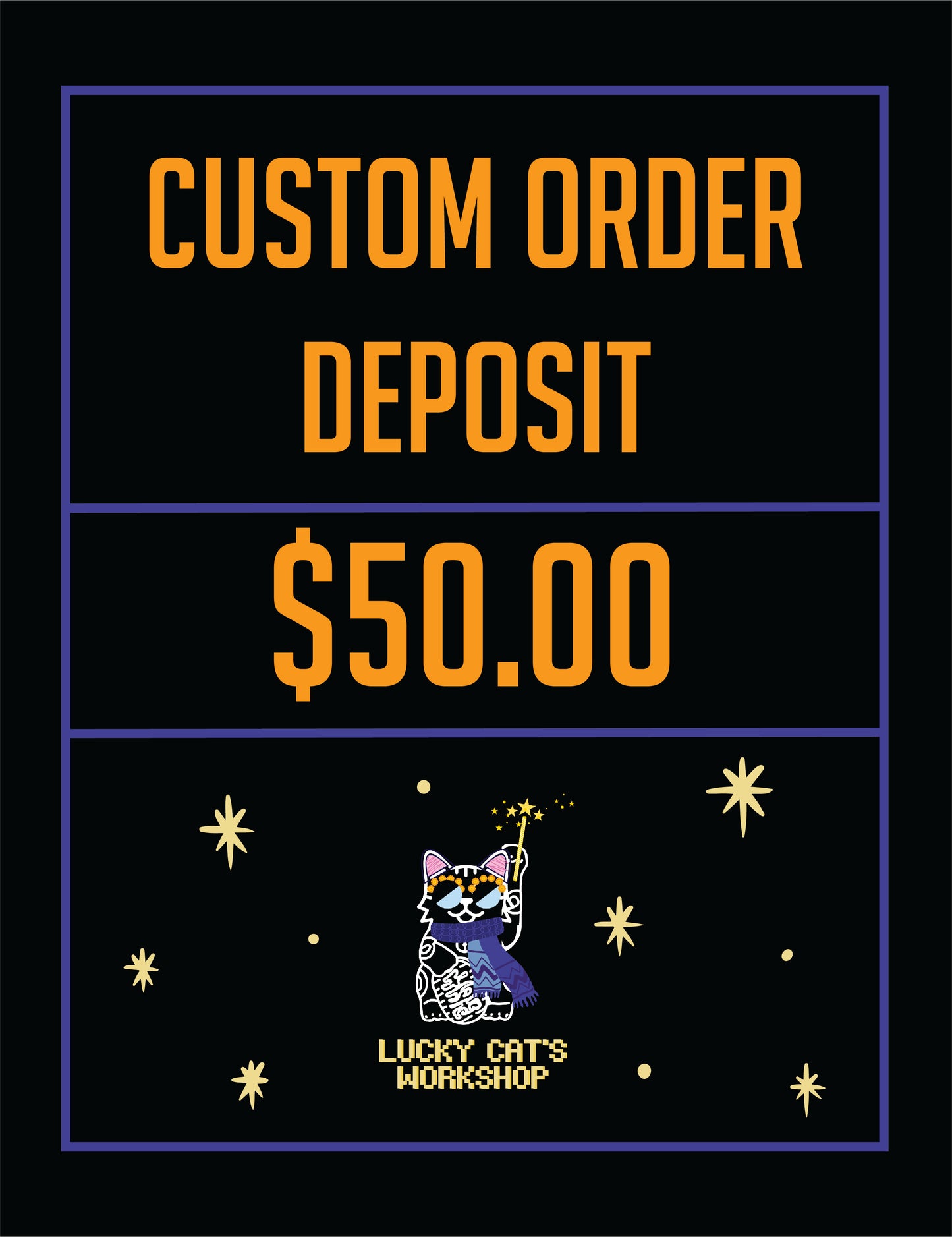 Custom Slot - $50 Deposit