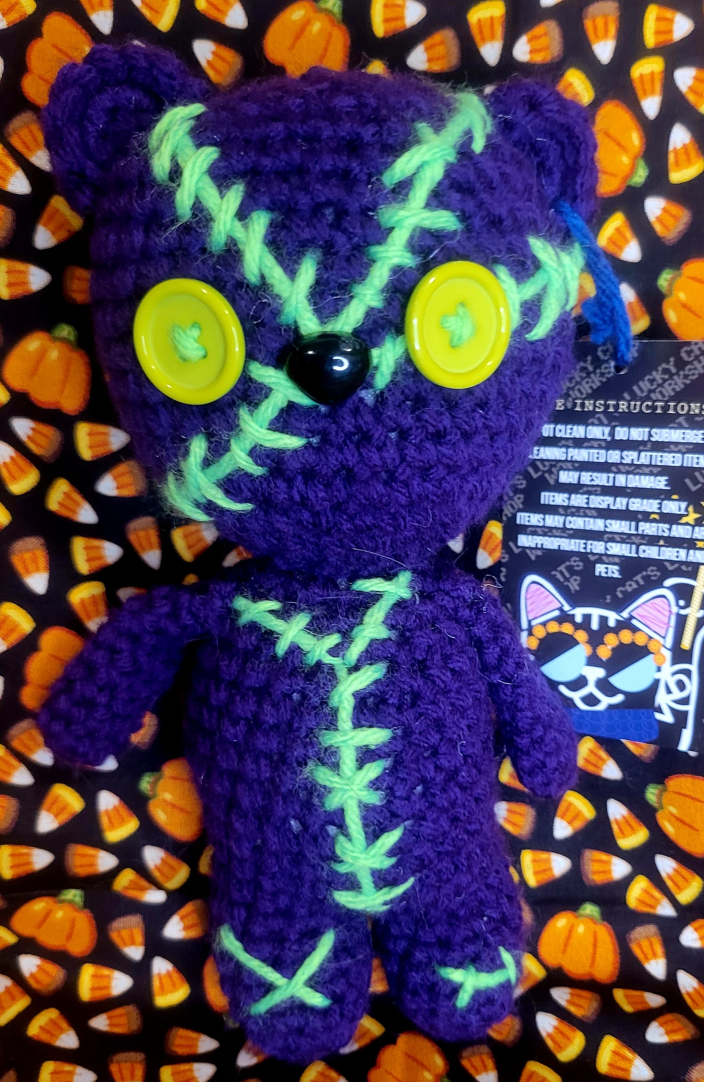 Electric Grape Dead-y Bear