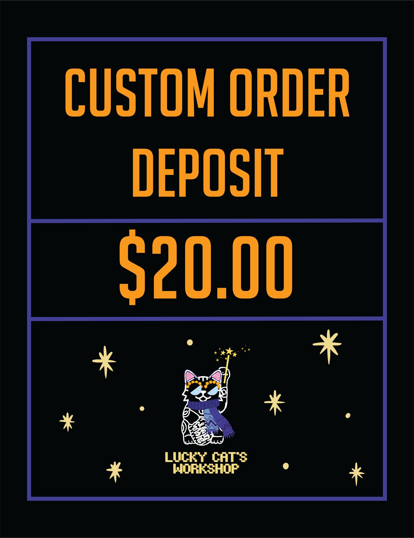 Custom Slot - $20 Deposit