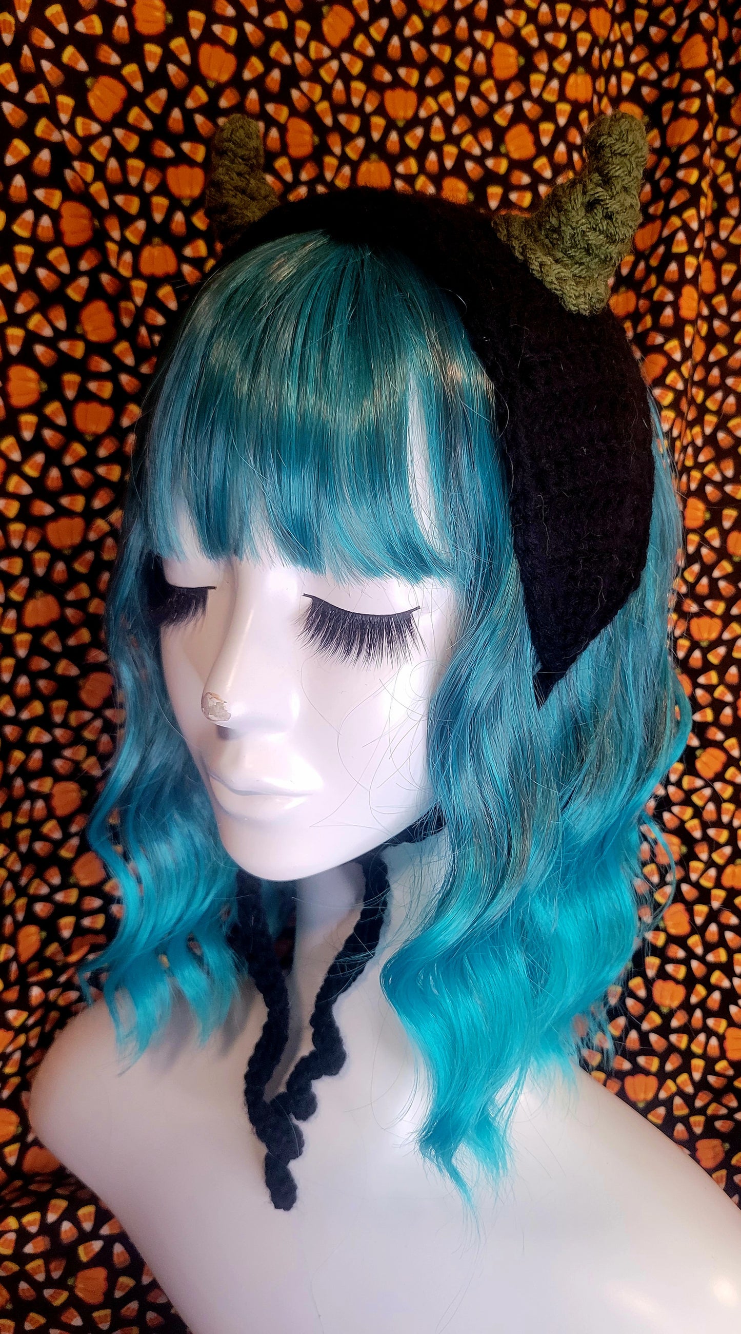 Devil Headband - Moss